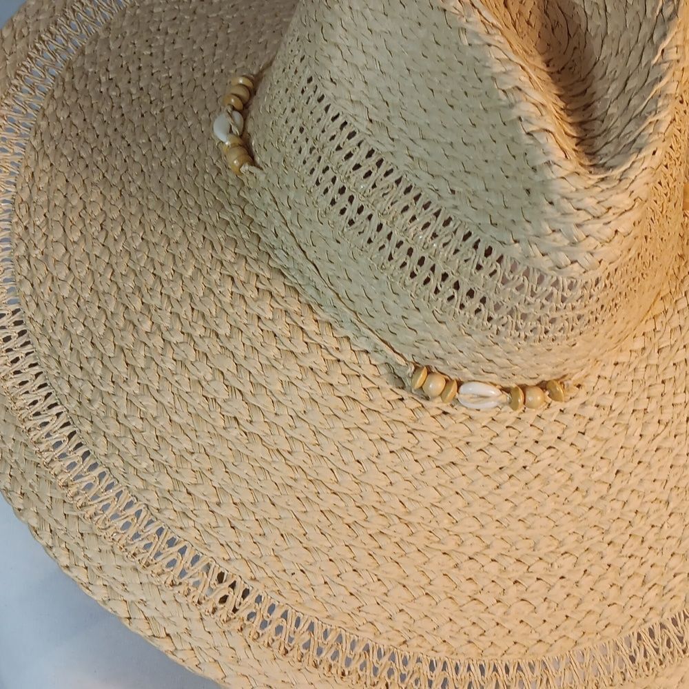 Universal Thread Straw Sun Hat NWT - image 2